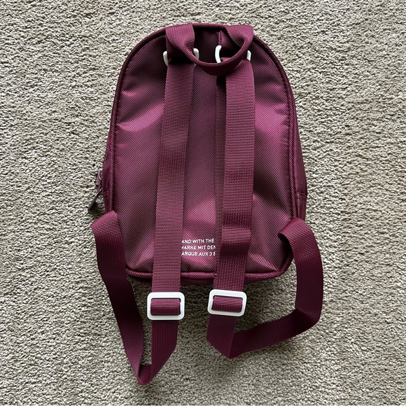 Adidas Burgundy Santiago Mini Backpack - Picture 3 of 5